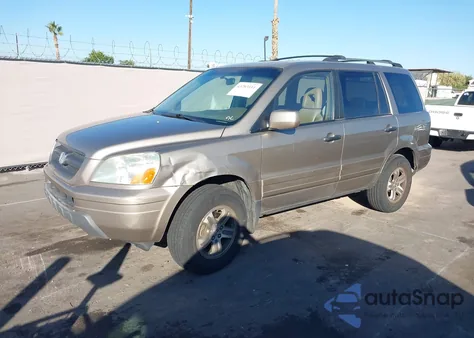 2003 Honda Pilot Ex-L z USA, uszkodzony, nr VIN 2HKYF18543H584594